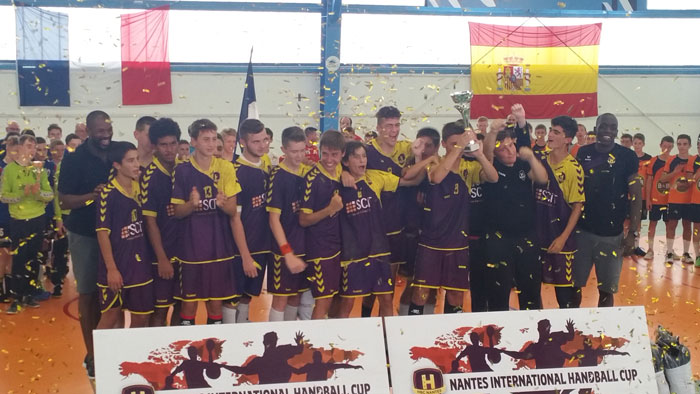 Le Handball Club Nantais remporte la 6ème Nantes International Handball Cup